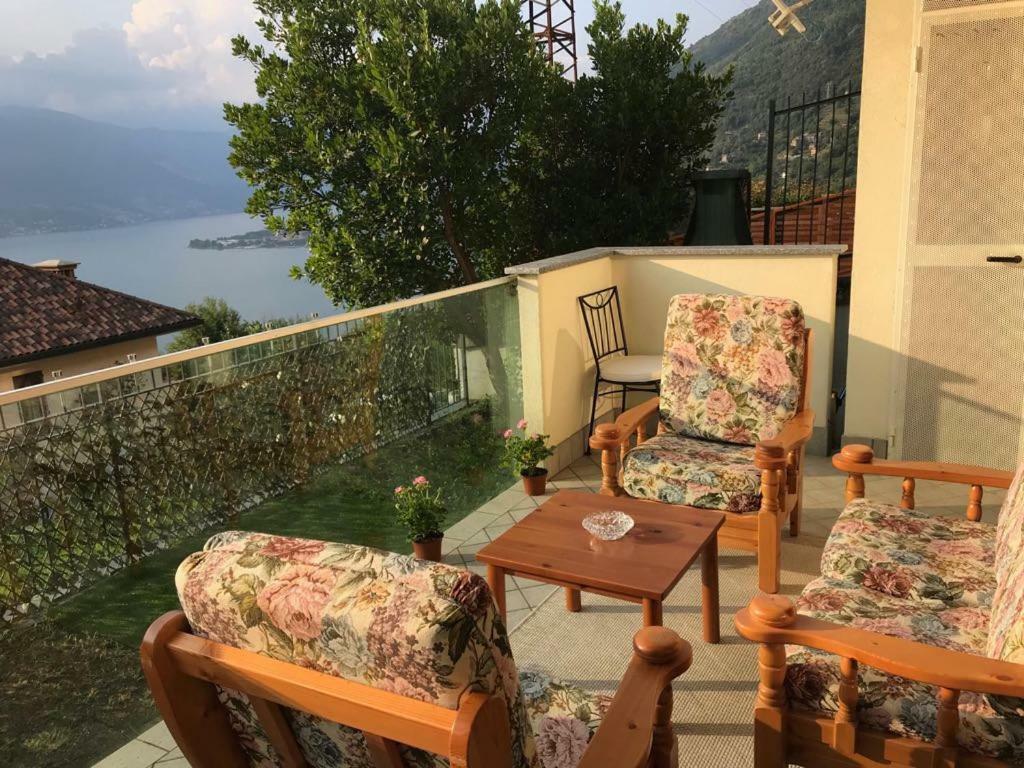 Apartment With Garden And Terrace Beautiful Lake View Беллано Экстерьер фото
